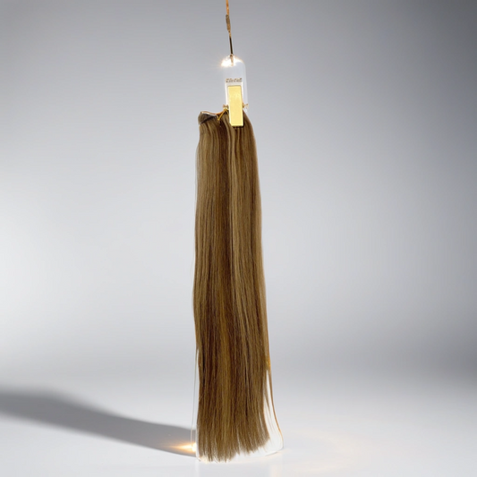 Human Hair Straight Hair Weave 100g 55 cm